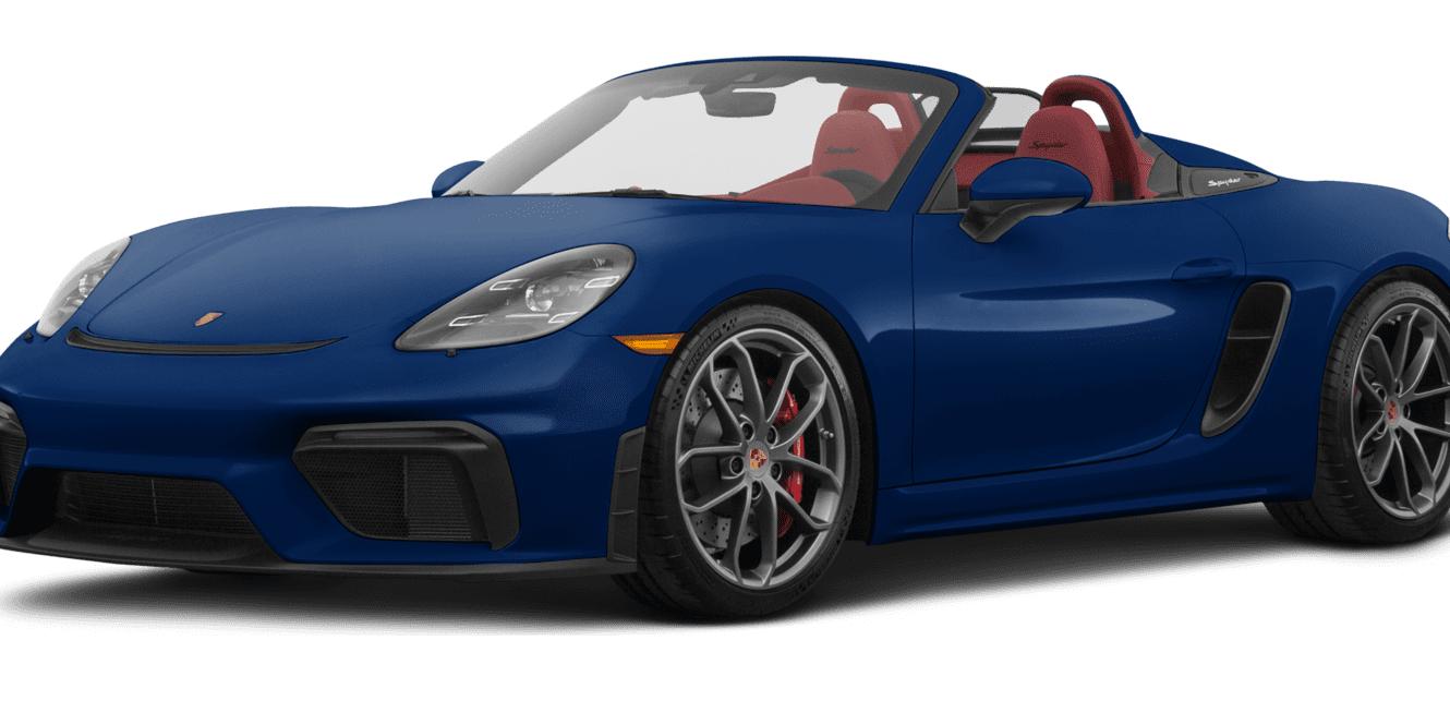 PORSCHE 718 SPYDER 2022 WP0CC2A88NS235553 image